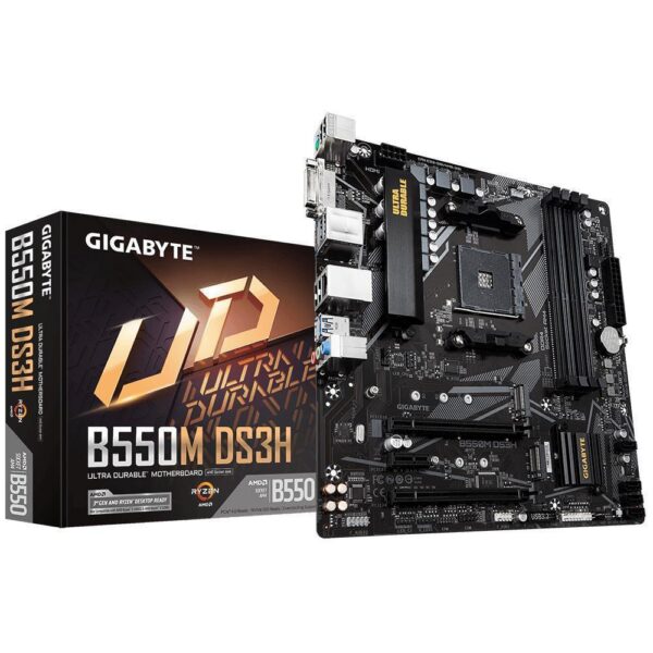 Emaplaat for AMD Protsessors Mainboard|GIGABYTE|AMD B550|SAM4|Micro-ATX|Memory DDR4|Memory slots 4|1xPCI-E...