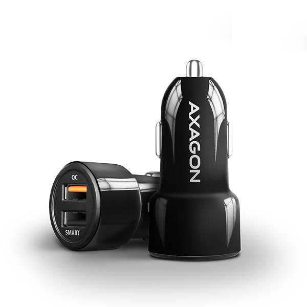 Autolaaidja MOBILE CHARGER CAR USB 2PORT/31.5W PWC-QC5 AXAGON