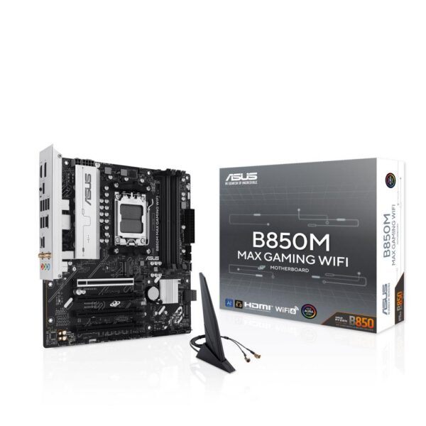 Emaplaat for AMD Protsessors Mainboard|ASUS|AMD B850|SAM5|Micro-ATX|Memory DDR5|Memory slots 4|3xPCI-Expre...