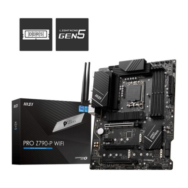 Emaplaat for Intel Protsessors Mainboard|MSI|Intel Z790|LGA1700|ATX|Memory DDR5|Memory slots 4|1xPCI-Express...