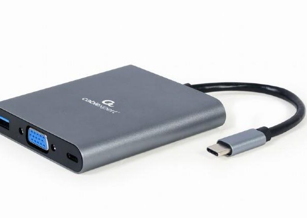I/O ADAPTER USB-C TO HDMI/USB3/6IN1 A-CM-COMBO6-01 GEMBIRD