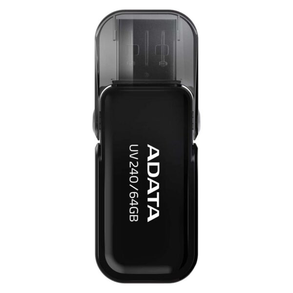 USB mälupulk MEMORY DRIVE FLASH USB2 64GB/BLACK AUV240-64G-RBK ADATA