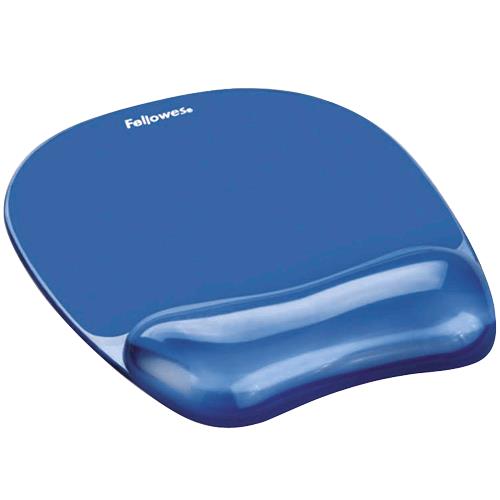 Hiirepadi MOUSE PAD CRYSTAL GEL/BLUE 9114120 FELLOWES