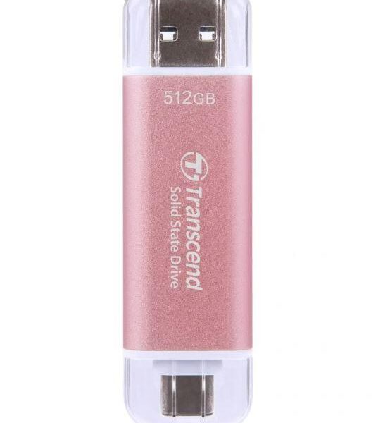 SSD väline seade External SSD|TRANSCEND|ESD310|512GB|USB-C|USB|3D NAND|Write speed 900 MBytes/...