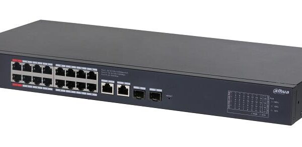 Switch|DAHUA|Desktop/pedestal|Rack|16x10Base-T / 100Base-TX / 1000Base-T|2xSF...