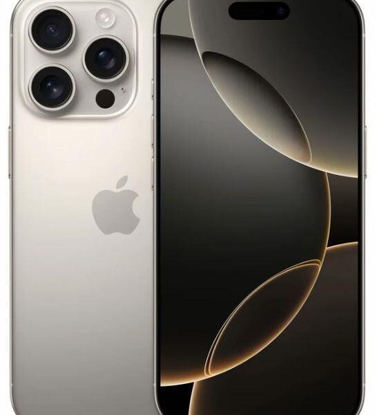 Nutitelefon MOBILE PHONE IPHONE 16 PRO/1TB NATURAL TITAN MYNX3 APPLE