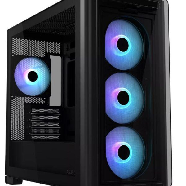 Case|ASUS|A23 PLUS|MidiTower|Case product features Transparent panel|MicroATX...