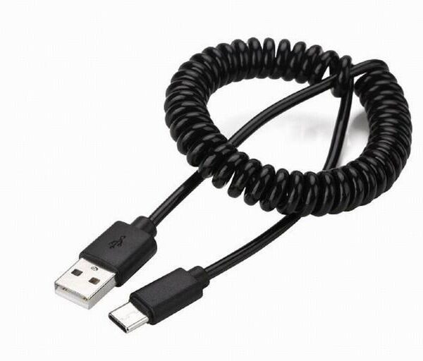CABLE USB2 TO USB-C COILED/1.8M CC-USB2C-AMCM-6 GEMBIRD