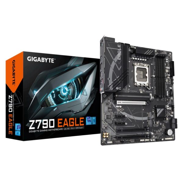 Emaplaat for Intel Protsessors Mainboard|GIGABYTE|Intel Z790|LGA1700|ATX|Memory DDR5|Memory slots 4|3xPCI-Ex...