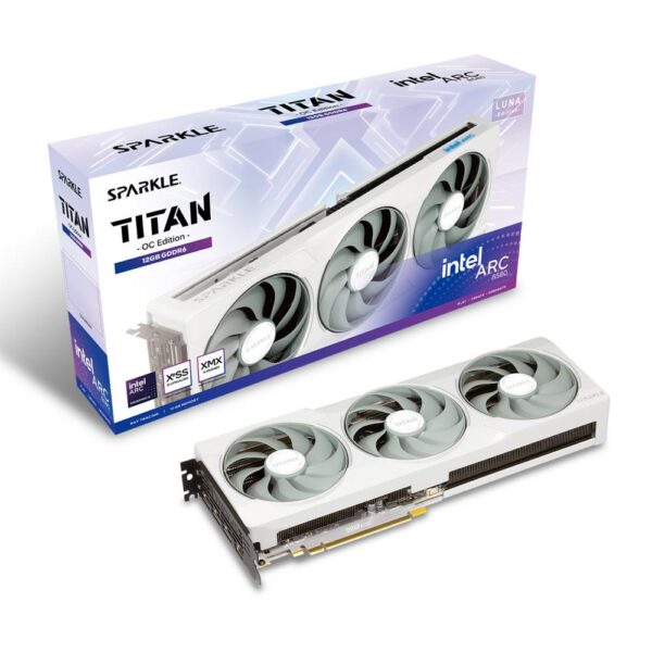 Graafikakaart Graphics Card|SPARKLE|Intel Arc B580|12 GB|GDDR6|192 bit|PCIE 4.0 8x|Active|S...