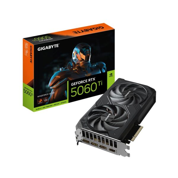 Graafikakaart Graphics Card|GIGABYTE|NVIDIA GeForce RTX 5060 Ti|8 GB|GDDR7|128 bit|PCIE 5.0...
