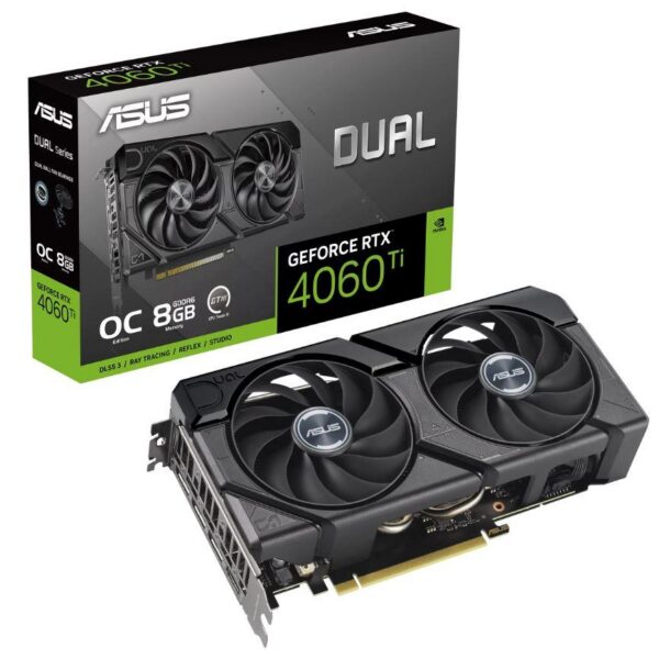 Graafikakaart Graphics Card|ASUS|NVIDIA GeForce RTX 4060 Ti|8 GB|GDDR6|128 bit|PCIE 4.0 16x...