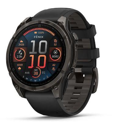 Nutikell SMARTWATCH FENIX 8 SAPPHIRE/BLACK/GRAY 010-02904-21 GARMIN