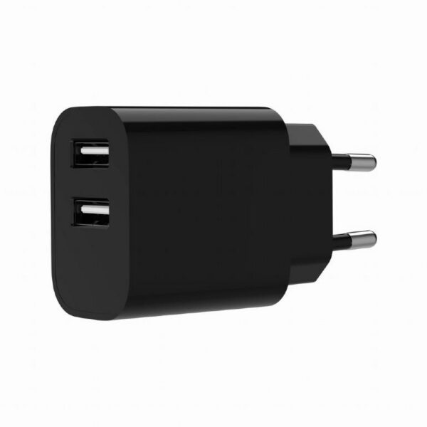 Autolaaidja CHARGER USB UNIVERSAL BLACK/2P TA-UC-2A12-01-BK GEMBIRD