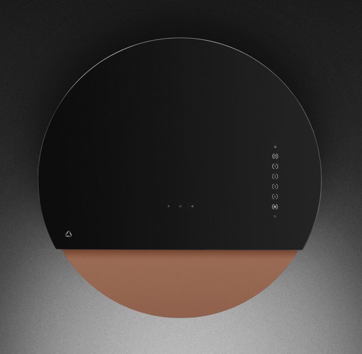 Õhupuhastaja Ciarko Design Eclipse must/roosa kuld - Image 3