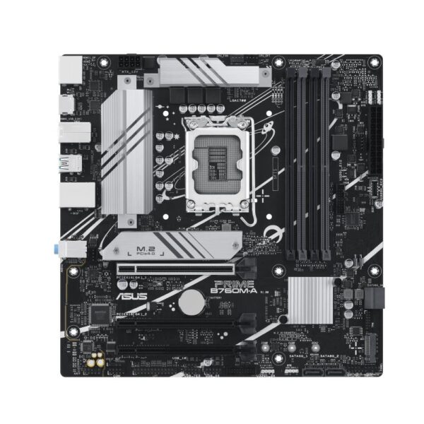 Emaplaat for Intel Protsessors Mainboard|ASUS|Intel B760 Express|LGA1700|Micro-ATX|Memory DDR5|Memory slots ...