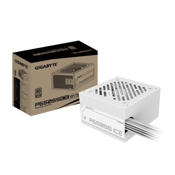 Protsessor Power Supply|GIGABYTE|GP-P650SS ICE|650 Watts|Efficiency 80 PLUS SILVER|PFC A...