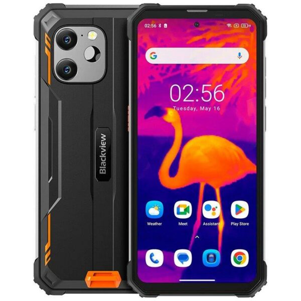 Nutitelefon MOBILE PHONE BV8900 8/256GB/ORANGE BLACKVIEW