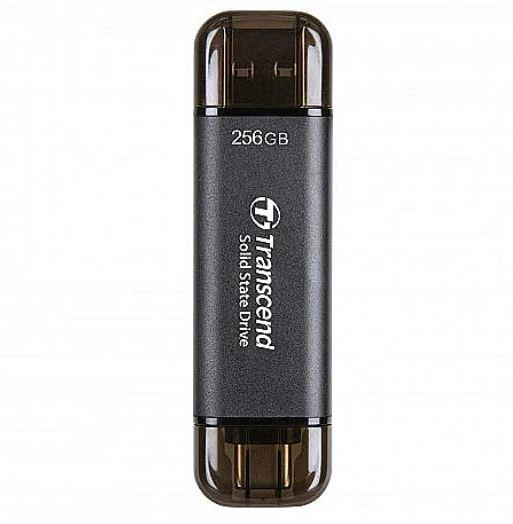 SSD väline seade External SSD|TRANSCEND|ESD310C|256GB|USB-C|USB|3D NAND|TS256GESD310C