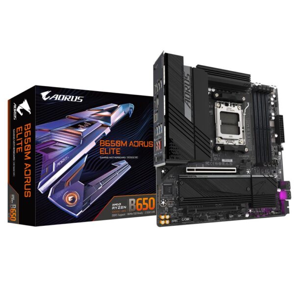 Emaplaat for AMD Protsessors Mainboard|GIGABYTE|AMD B650|SAM5|Micro-ATX|Memory DDR5|Memory slots 4|1xPCI-E...
