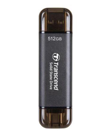 SSD väline seade External SSD|TRANSCEND|ESD310C|512GB|USB-C|USB|3D NAND|TS512GESD310C