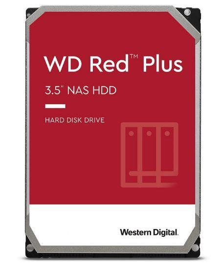 Kõvaketas HDD|WESTERN DIGITAL|Red Plus|8TB|SATA|256 MB|5640 rpm|3,5"|WD80EFPX