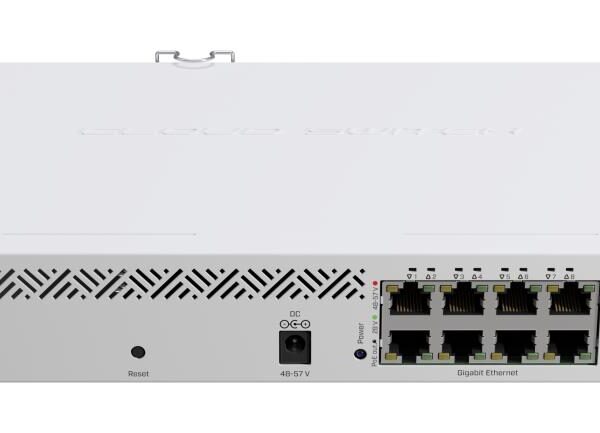 Switch|MIKROTIK|8x10Base-T / 100Base-TX / 1000Base-T|2xSFP+|CSS610-8P-2S+IN