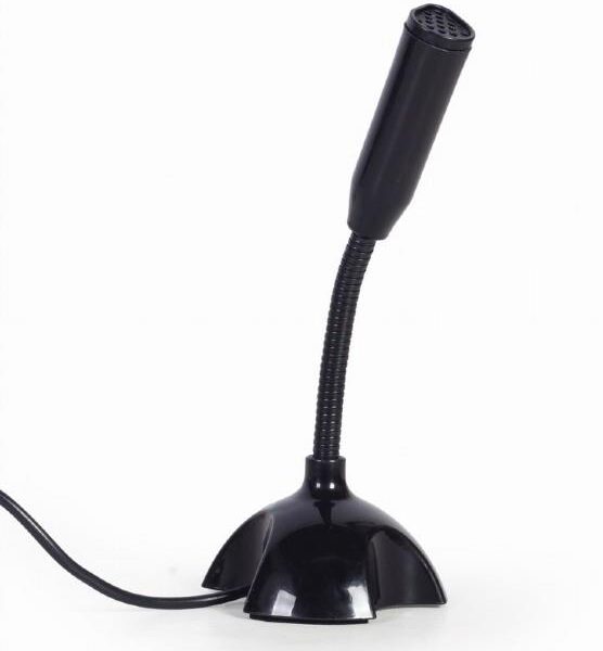 Mikrofon MICROPHONE DESKTOP BLACK/MIC-DU-02 GEMBIRD