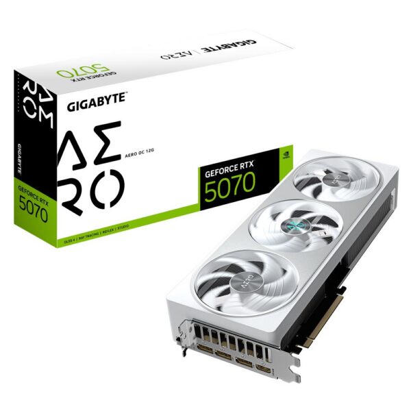 Graafikakaart Graphics Card|GIGABYTE|NVIDIA GeForce RTX 5070|12 GB|GDDR7|192 bit|PCIE 5.0 1...