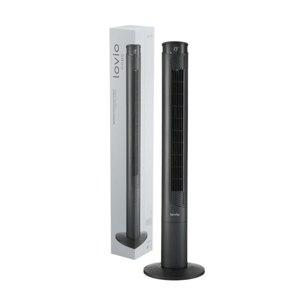 Lovio LVTF101N24C Tower Fan AirWave Black