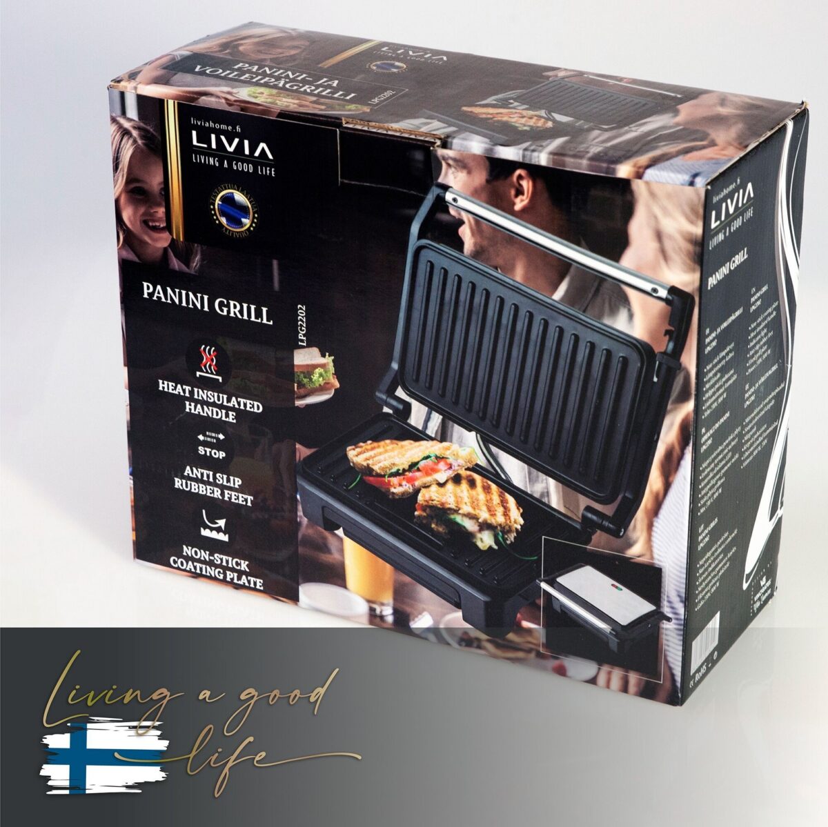 Kontaktgrill Livia LPG2202 - Image 4