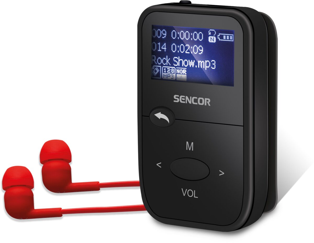 Mp3 mängija Sencor SFP4408BK, must