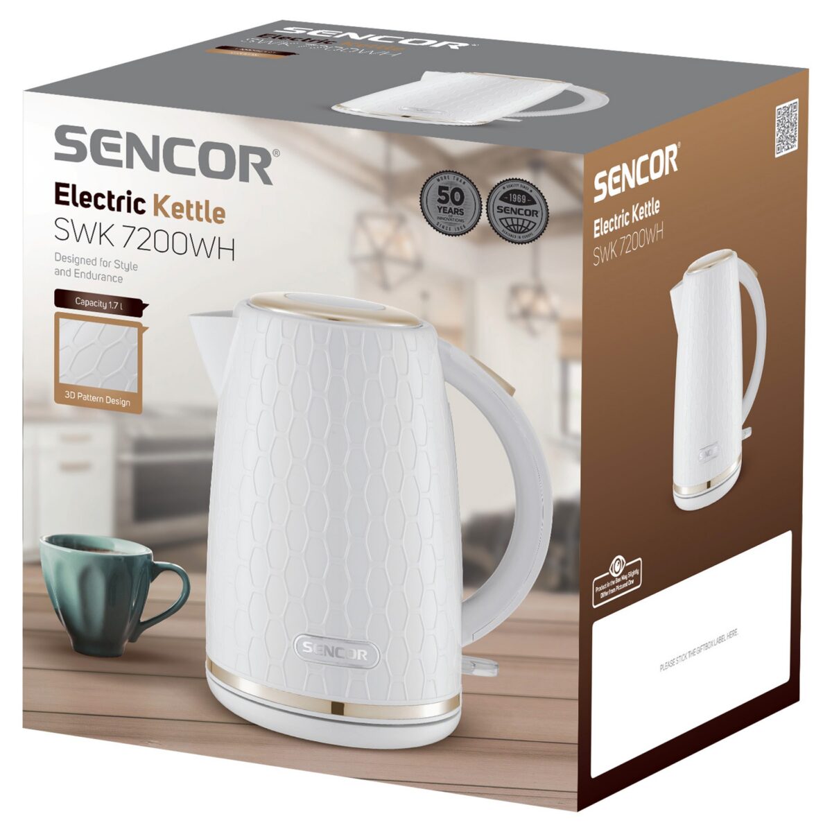 Veekeetja Sencor SWK7200WH, valge - Image 2