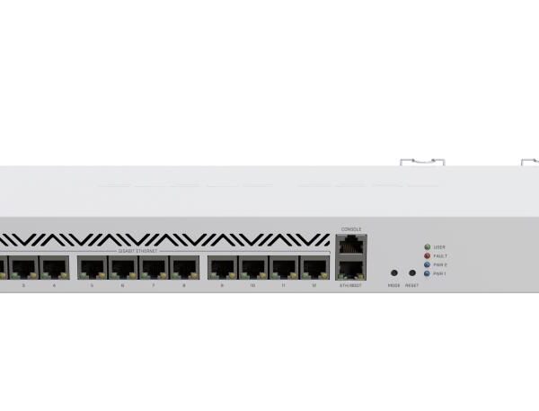 Ruuter NET ROUTER 1000M 12PORT 4SFP+/CCR2116-12G-4S+ MIKROTIK