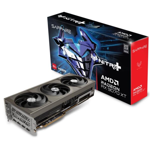 Graafikakaart Graphics Card|SAPPHIRE|AMD Radeon RX 9070 XT|16 GB|GDDR6|256 bit|PCIE 5.0 16x...