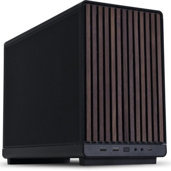Case|LIAN LI|A3-mATX|Micro|MicroATX|MiniITX|Colour Black / Brown|G99.A3X-WD.00