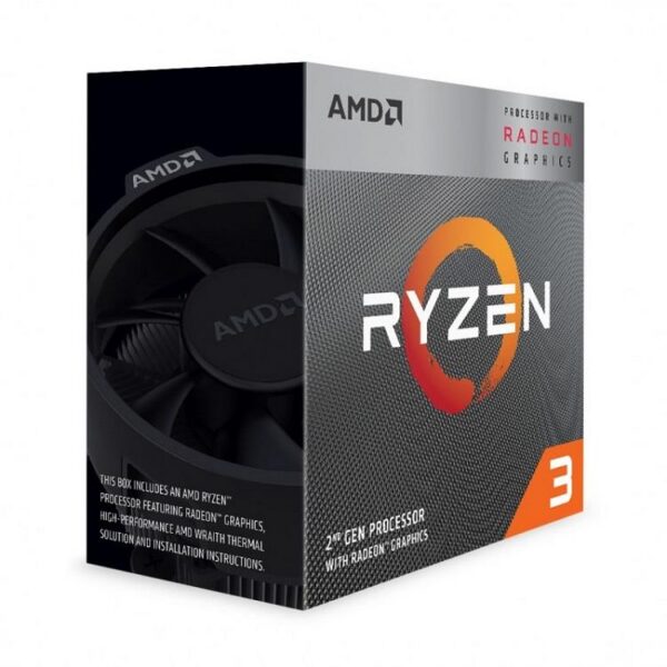 Protsessor CPU|AMD|Ryzen 3|3200G|3600 MHz|Cores 4|4MB|Socket SAM4|65 Watts|GPU Radeon Ve...