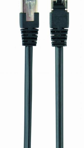 PATCH CABLE CAT5E FTP 2M/PP22-2M/BK GEMBIRD