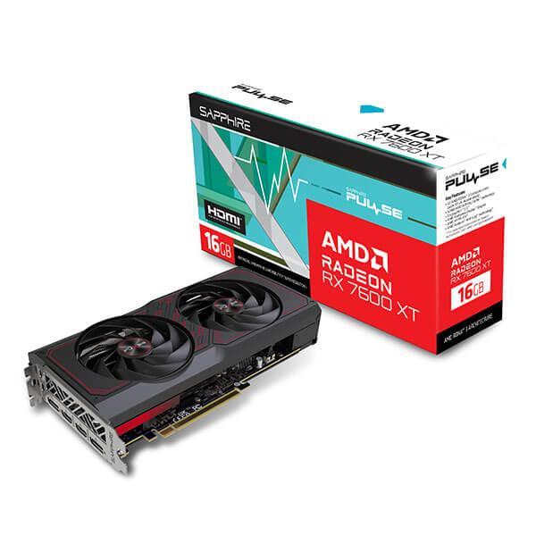 Graafikakaart Graphics Card|SAPPHIRE|AMD Radeon RX 7600 XT|16 GB|GDDR6|128 bit|PCIE 4.0 8x|...