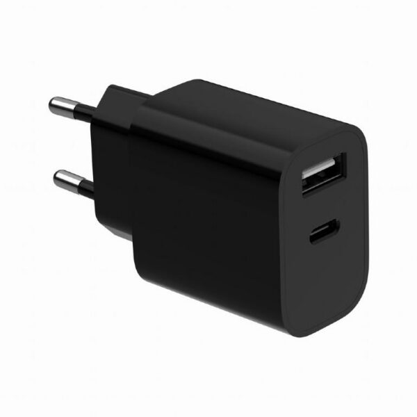Autolaaidja CHARGER USB UNIVERSAL BLACK/2P TA-UC-2AC12-01-BK GEMBIRD