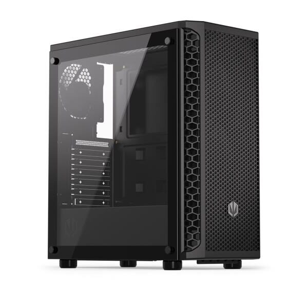 Case|ENDORFY|Signum 300 Air|MidiTower|Case product features Transparent panel...