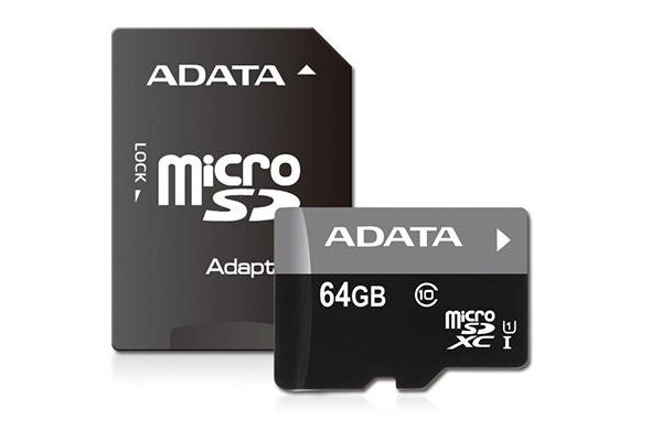 Mälukaart MEMORY MICRO SDXC 64GB CLASS10/W/AD AUSDX64GUICL10-RA1 ADATA
