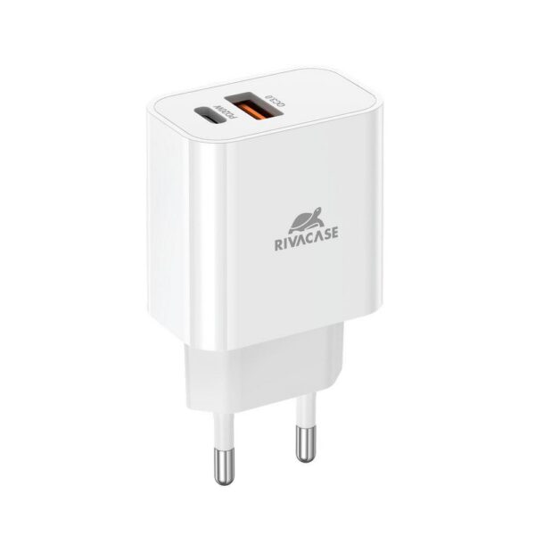 Autolaaidja MOBILE CHARGER WALL/WHITE PS4102 W00 RIVACASE