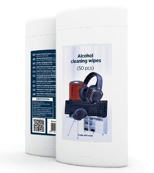 CLEANING WIPES 50PCS/CK-AWW50-01 GEMBIRD