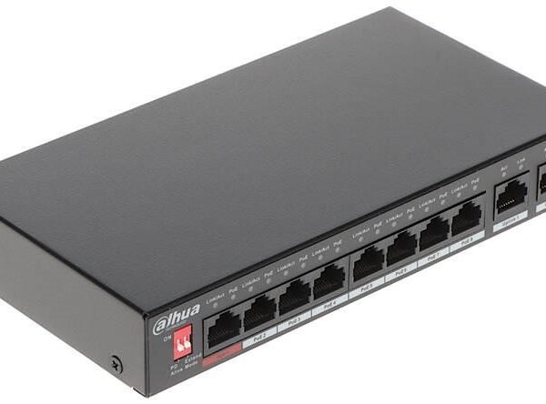 Switch|DAHUA|PFS3010-8GT-96|Desktop/pedestal|Rack|8x10Base-T / 100Base-TX / 1...