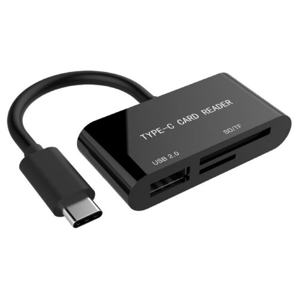 Mälukaart MEMORY READER USB-C SD/COMBO UHB-CR3-02 GEMBIRD
