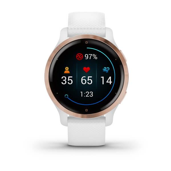 Nutikell SMARTWATCH VENU 2S/GOLD/WHITE 010-02429-13 GARMIN