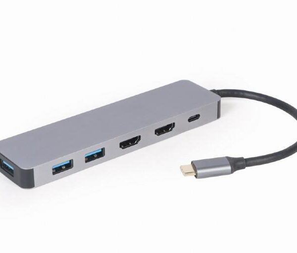 I/O ADAPTER USB-C TO HDMI/USB3/3IN1 A-CM-COMBO3-03 GEMBIRD