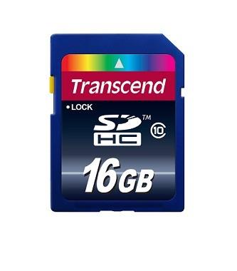 Mälukaart MEMORY SDHC 16GB/CLASS10 TS16GSDHC10 TRANSCEND