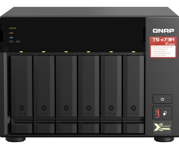 NAS STORAGE TOWER 6BAY 8GB/TS-673A-8G QNAP